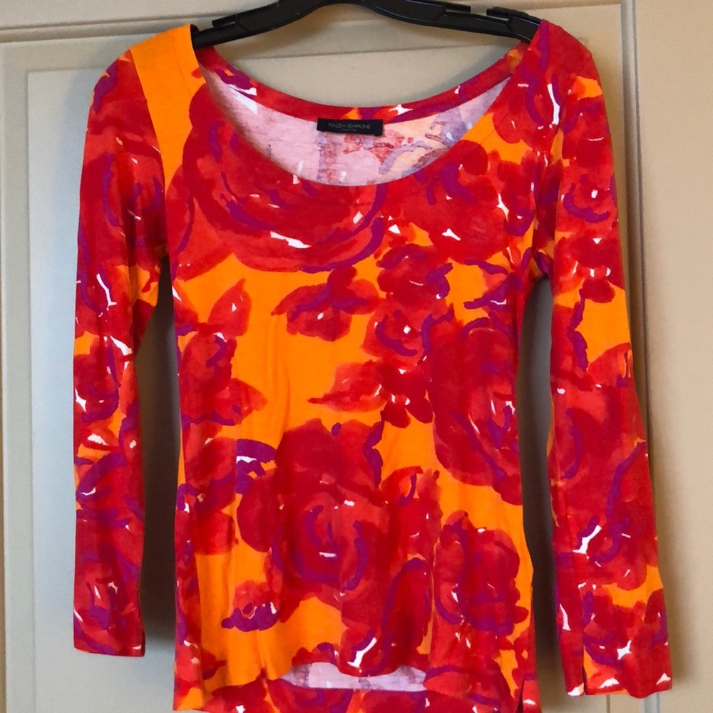 Piazza Sempione Floral Top